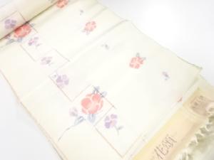 アンティーク　正絹　紬　着尺反物